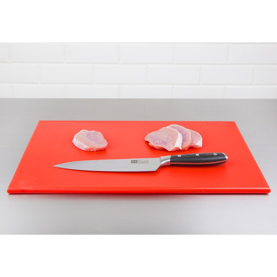 Hygiplas standard Schneidebrett mit hoher Dichte rot