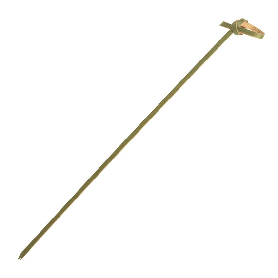 Sier Einweg-Knotenspieß Bambus 180mm (250 Stück)