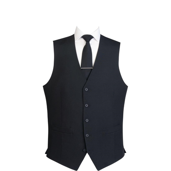 Herrenweste schwarz XS