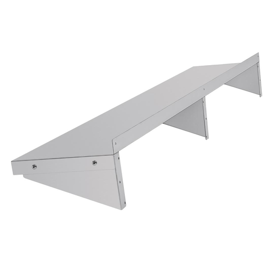Vogue Edelstahl-Wandregal 180cm