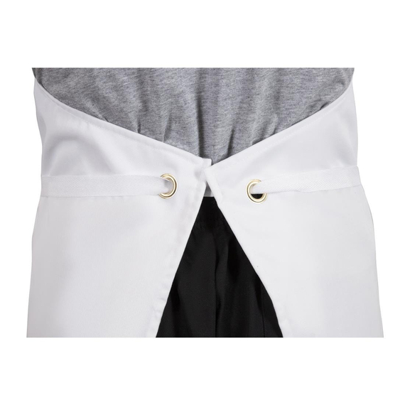 Whites Latzschürze weiß XL
