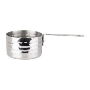 Olympia Tisch Präsentation Mini Stielkasserolle Gehämmert 70mm
