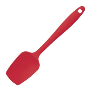 Silikon Kochlöffel rot 20cm