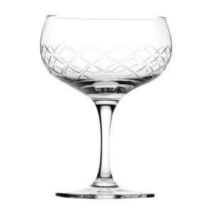Utopia Raffles Diamant-Coupe-Gläser 160ml (6 Stück)