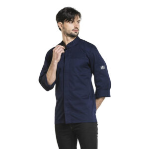 Chaud Devant Salerno Herren Kochjacke blau Größe S