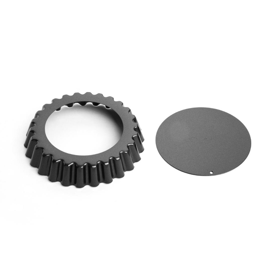 Vogue Antihaft Mini-Quicheformen mit herausnehmbarem Boden 10cm (3 Stück)