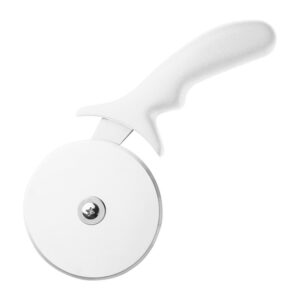 Hygiplas Edelstahl Pizzarad weiß 10cm