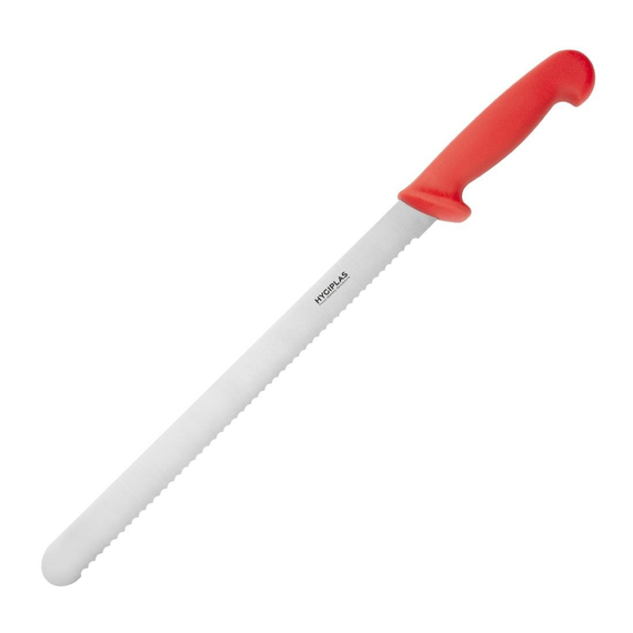 Hygiplas Allesschneider Gezackt Rot 30cm