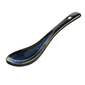 Olympia Luna Mitternachtsblaue Suppenlöffel (12 Stück)