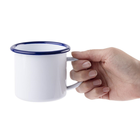 Olympia Emaille-Becher 350ml (6 Stück)