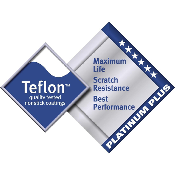 Vogue Aluminium Antihaft Teflon Platinum Plus Saute-Pfanne 24cm