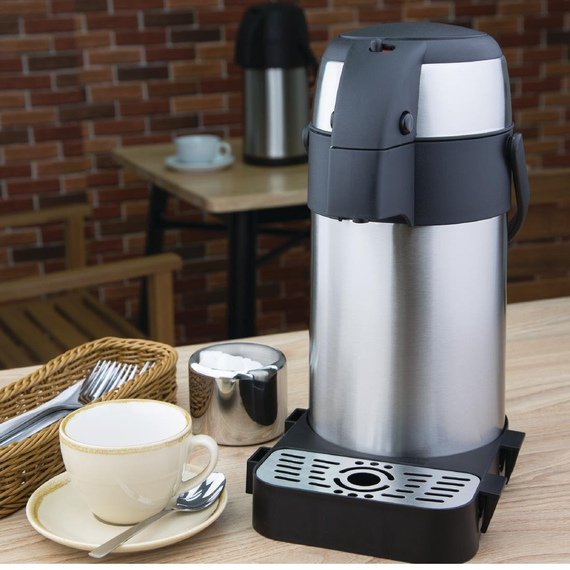 Olympia Edelstahl Pumpkanne 2,5L