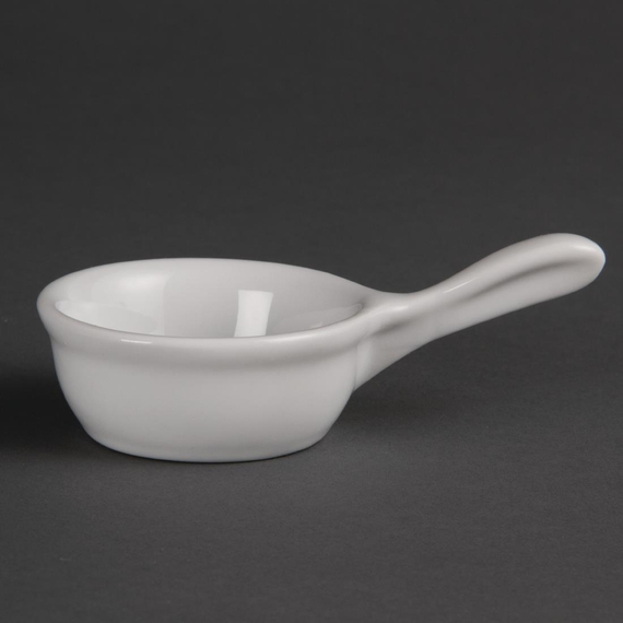 Olympia Whiteware Minipfannen 7cm (12 Stück)