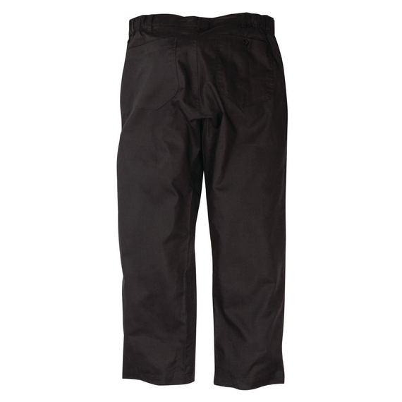 Chef Works Unisex Professional Series Küchenchefs Hose Schwarz Fischgrät M