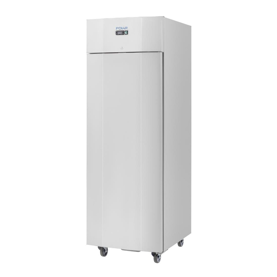 Energieeffizienter eintüriger Standkühlschrank der Polar U-Serie, 700 l