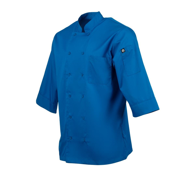 Chef Works Unisex Chefs Jacke Blau L