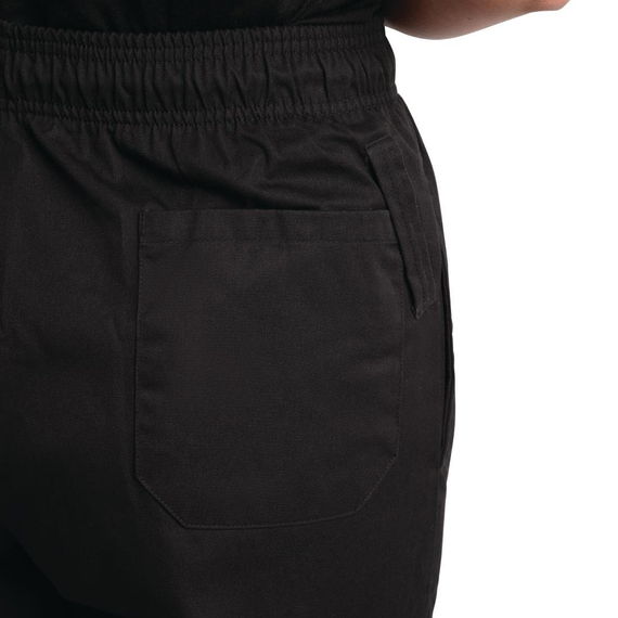 Whites Unisex Kochhose Easyfit Teflonbeschichtet schwarz XL