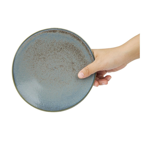 Olympia Ember Blaue Coupe Teller 180mm (6 Stück)