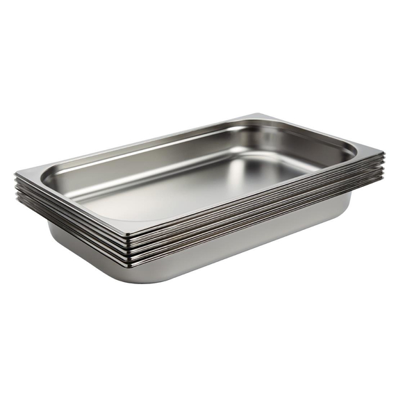 Vogue GN-Behälter Edelstahl 6,5cm GN1/1