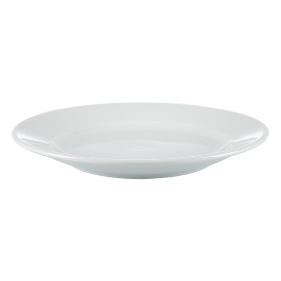 Olympia Whiteware Teller mit breitem Rand 16,5cm (12 Stück)
