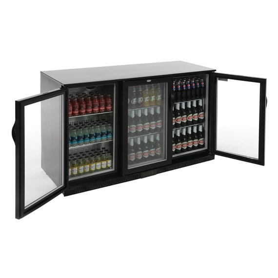Polar Serie G Barkühlschrank mit 3 Klapptüren 330L