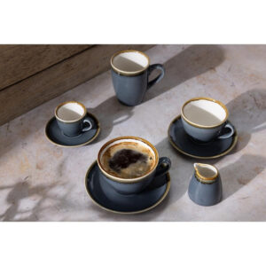 Olympia Kiln Kaffeebecher Ozean 34cl (6 Stück)