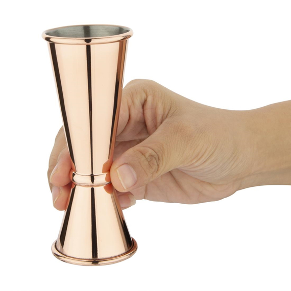 Olympia Barmaß / Jigger mit Kupferfinish 2,5/5cl