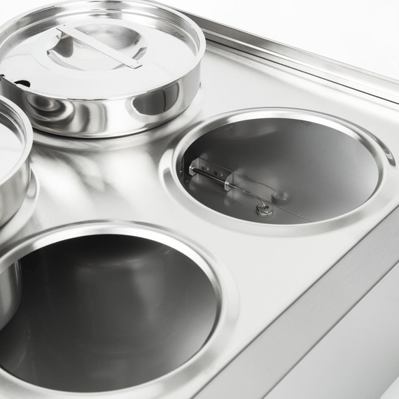 Lincat Silverlink 600 Bain-Marie BS4W 4x 4,5L