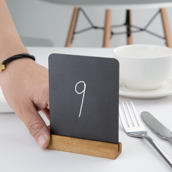 Olympia Mini Elegante Tischtafel 100(H) x 80(B)mm (4 Stück)