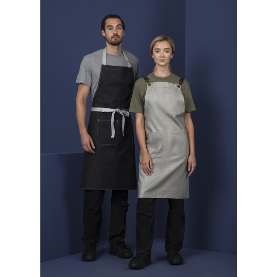 Southside Denimlatzschürze schwarz