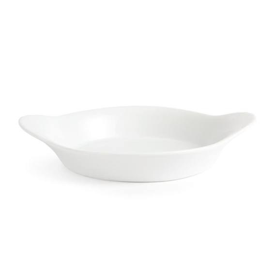 Olympia Whiteware runde Gratinschalen weiß 19,2cm (6 Stück)