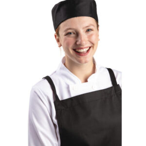 Whites Kochmütze Skull Cap aus Polycotton Schwarz - M