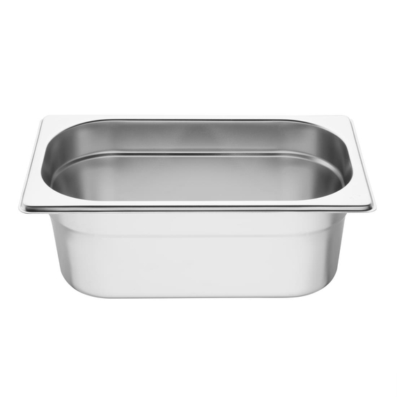 Vogue GN-Behälter Edelstahl 10cm GN1/4
