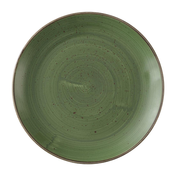 Churchill Stonecast Salbeigrün Coupe Teller 254mm (12 Stück)
