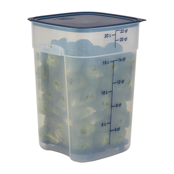 Cambro FreshPro Blauer Abtropfboden 235x235mm