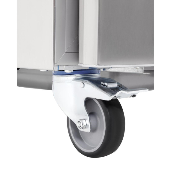 Energieeffizienter eintüriger Standkühlschrank der Polar U-Serie, 700 l
