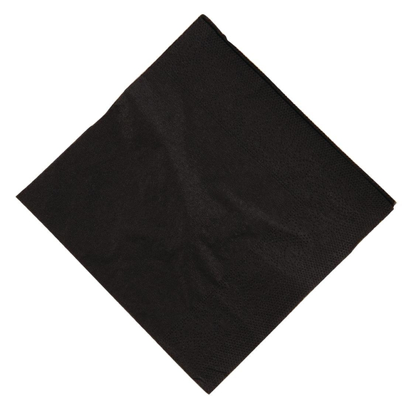 Cocktailservietten schwarz 25cm (2000 Stück)