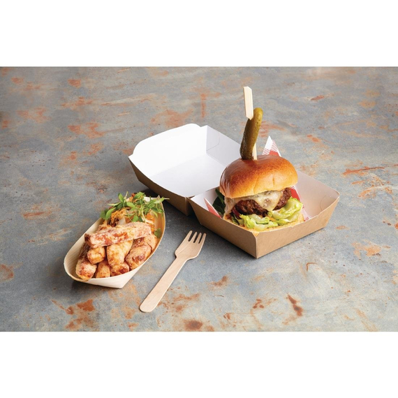 Fiesta Compostable Bambusspieße Paddelform 15cm (100 Stück)