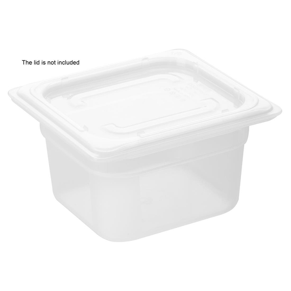 Nisbets Essentials Polypropylen 1/6 Gastronorm Behälter 100mm