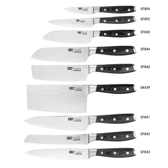 Vogue Tsuki Serie 7 Hackmesser 17cm