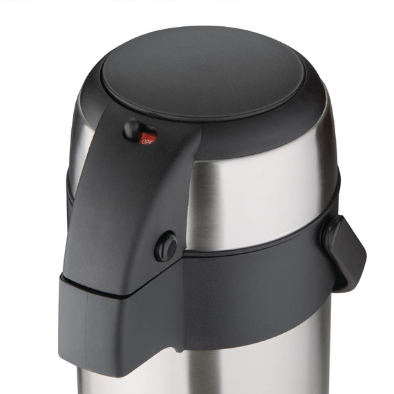 Olympia isolierte Pumpkanne 3L HOT WATER