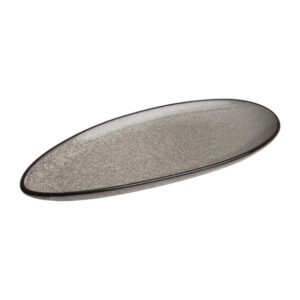 Olympia Mineral blattförmige Teller 30,5 x 14,5cm (6 Stück)