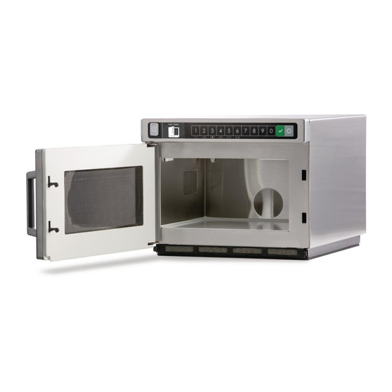 Menumaster Mikrowelle DEC158E2 programmierbar
