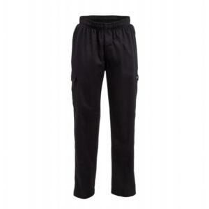 Chef Works Unisex Classic Fit Cargo Chefs Trousers Schwarz M