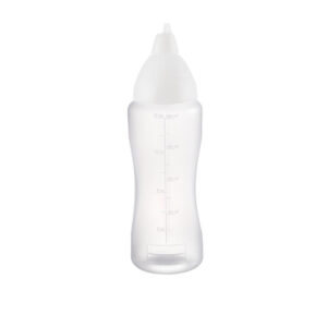 Araven klare tropffreie Soßenflasche 50cl