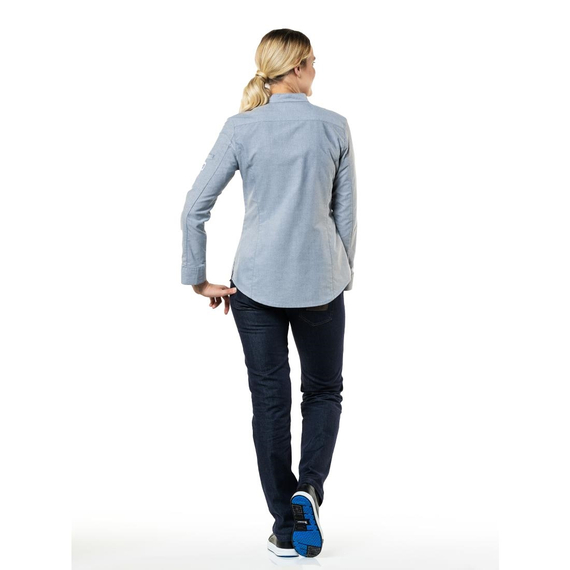 Chaud Devant Nordic Grau Damen Kochjacke Größe L