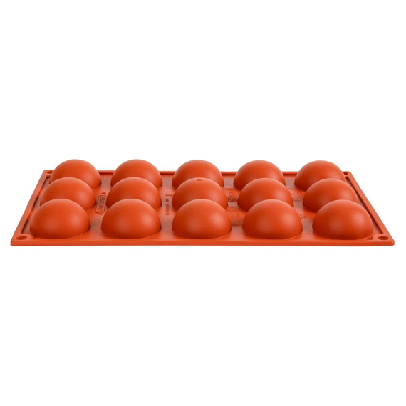 Pavoni Formaflex Silikon Halbkugelform 15 Stück