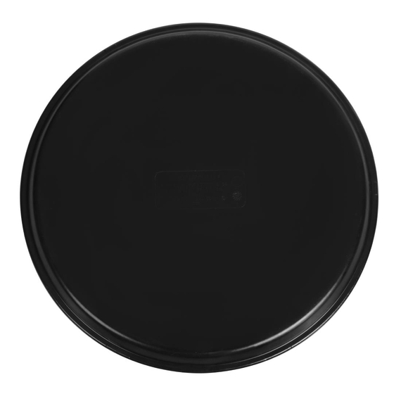 Cambro Camtread rundes rutschfestes Fiberglas Tablett schwarz 35,5cm
