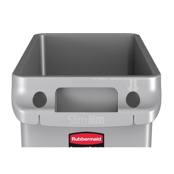 Rubbermaid Slim Jim Abfalleimer 60L