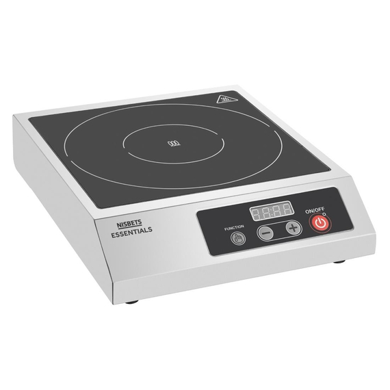 Nisbets Essentials Einzelzone Induktionskochfeld